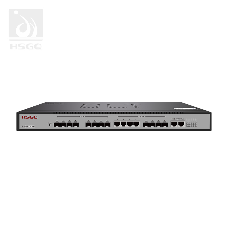 8 Port Ftth Access Epon OLT Black